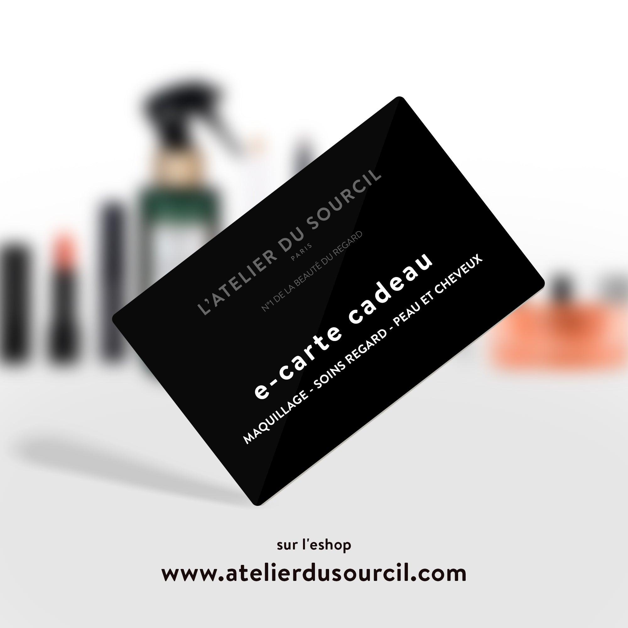e-Carte Cadeau 100% beauté !